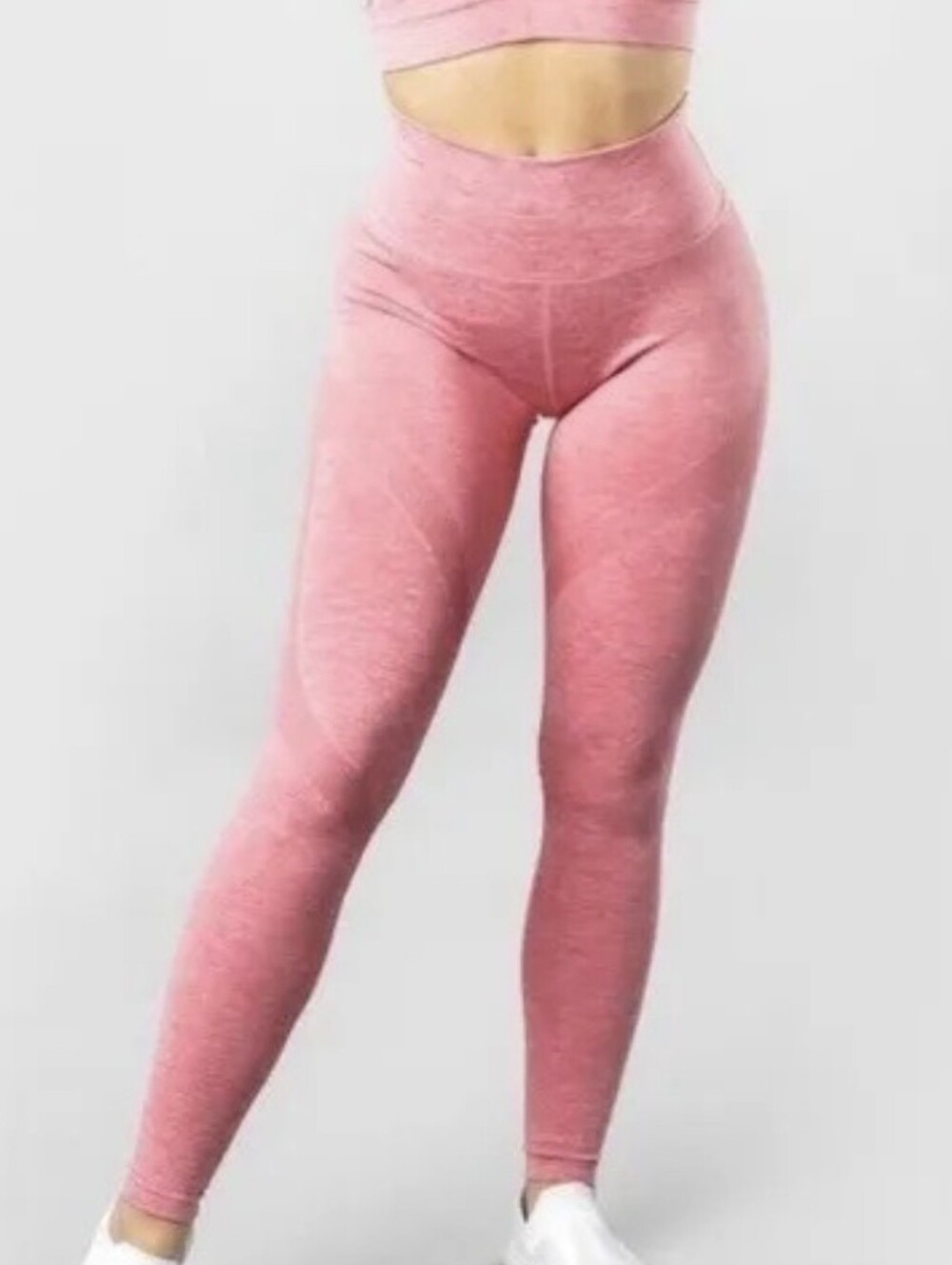 Alphalete Pink Seamless Leggings Small